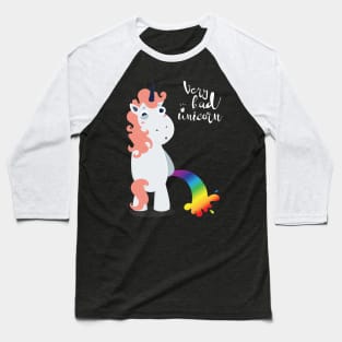 Bad Unicorn Baseball T-Shirt